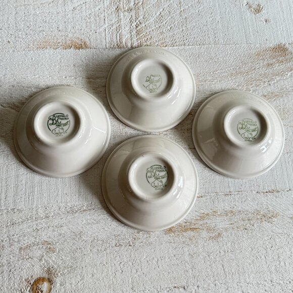 Set of Four Buffalo China Small Dip Bowls - Picture 6 of 11